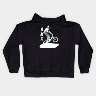 bmx racing Kids Hoodie